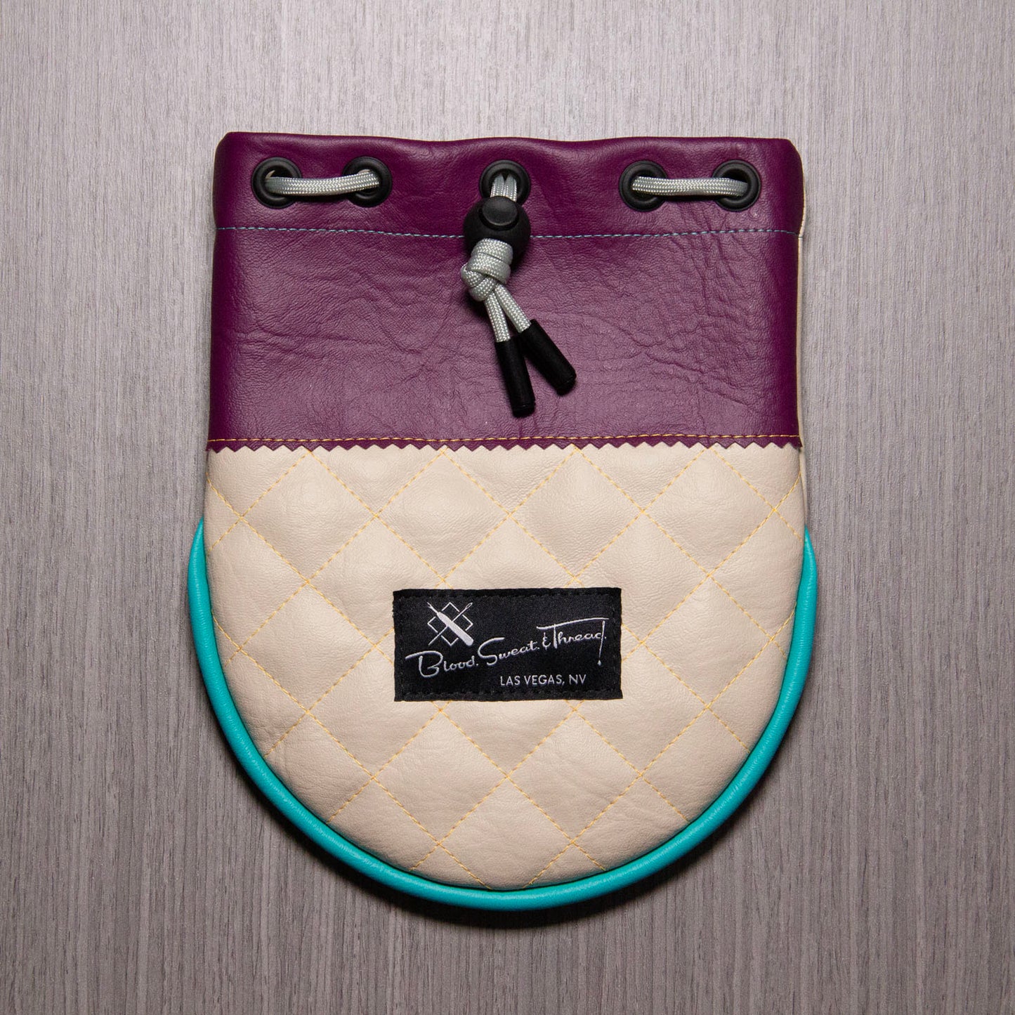RANGEFINDER POUCH - TUFTED - CLIMATIZE(PLUM/TAN/TEAL)
