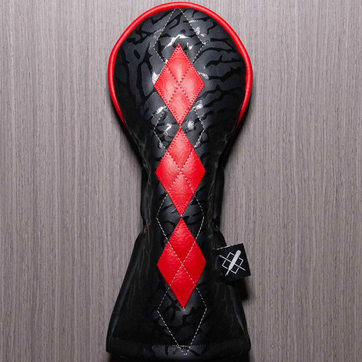 ARGYLE ELEPHANT - RED W/ UV CLEAR - FAIRWAY WOOD