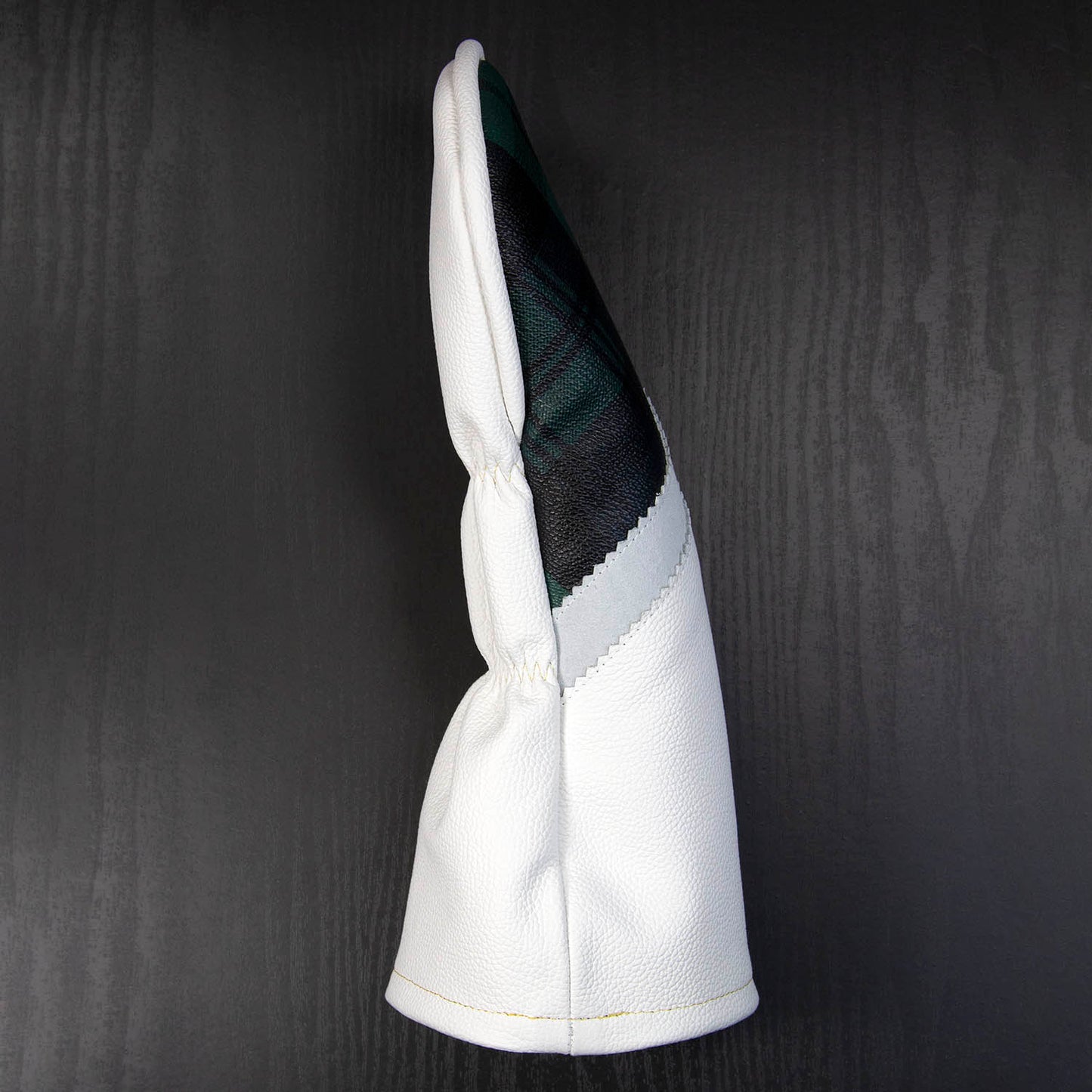 PLAID & PINKED FAIRWAY HEADCOVER