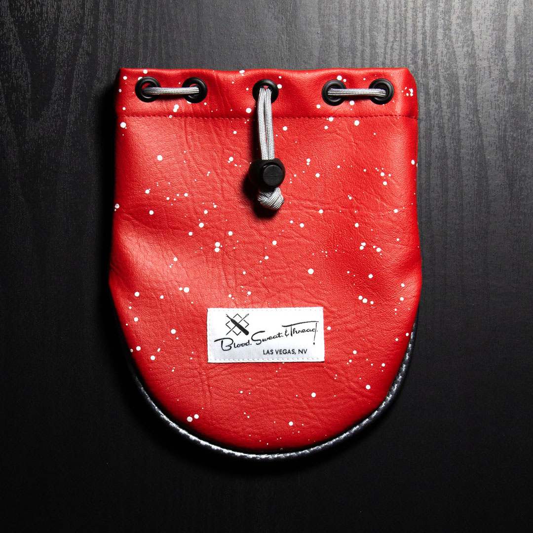 BST RANGEFINDER POUCH - RED W/ WHITE SPECK