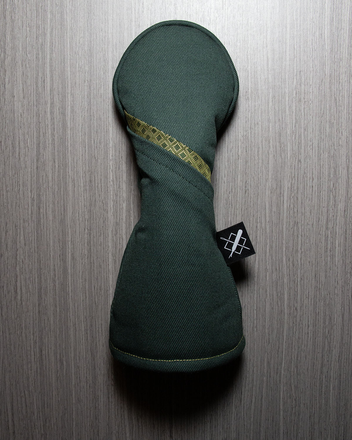 WINDSOR HYBRID HEADCOVER(GREEN & GOLD)