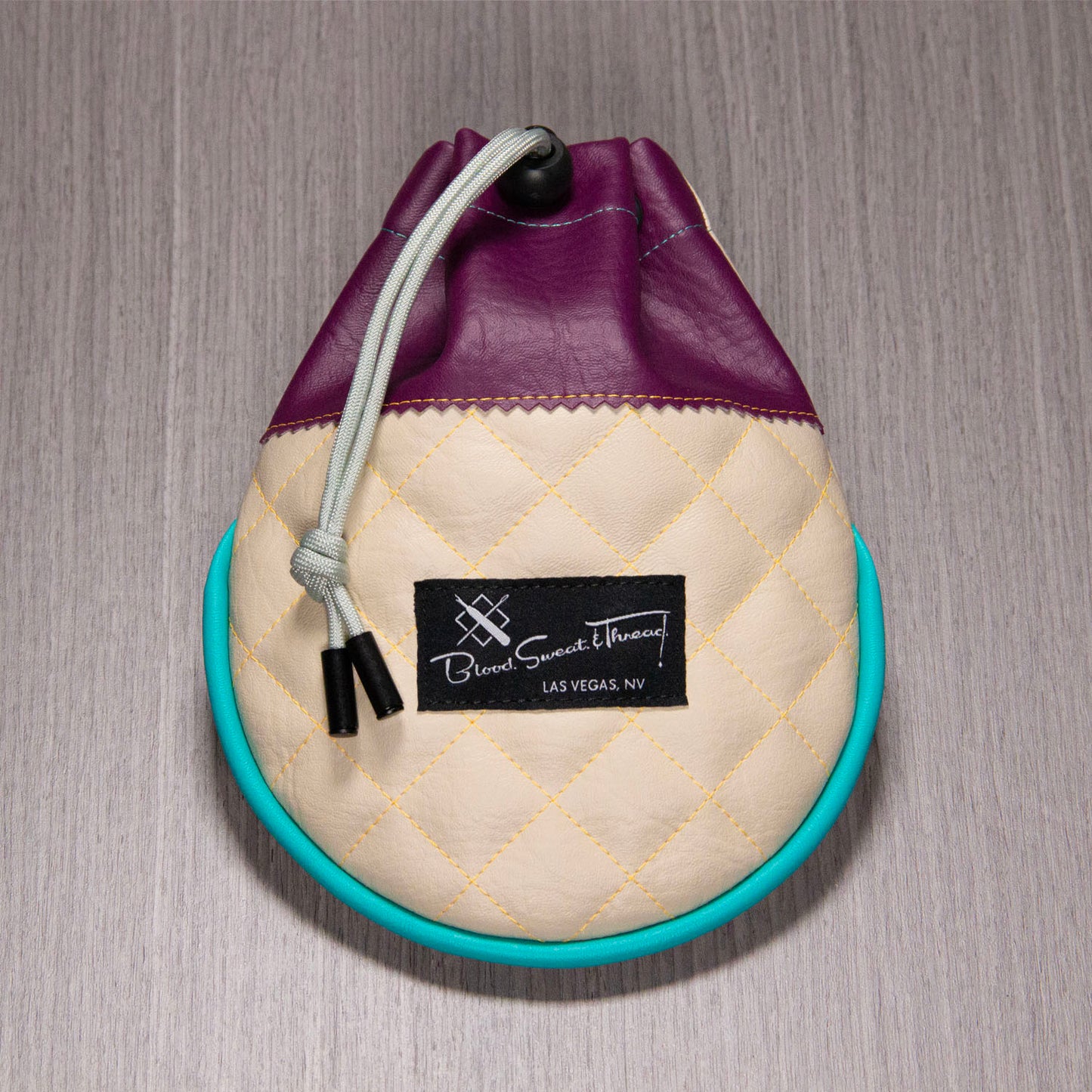 BST RANGEFINDER POUCH - TUFTED - CLIMATIZE(PLUM/TAN/TEAL)